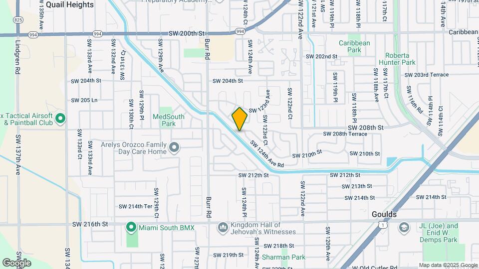 12426 SW 209th St Map and Location Details
