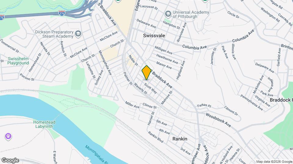 2232 Woodstock Ave Map and Location Details