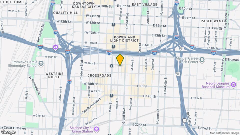 Emery Lofts Map and Location Details