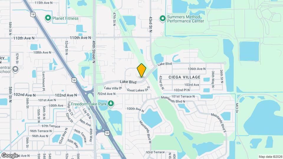 4474 Lake Blvd Mapa y Detalles de la Ubicación