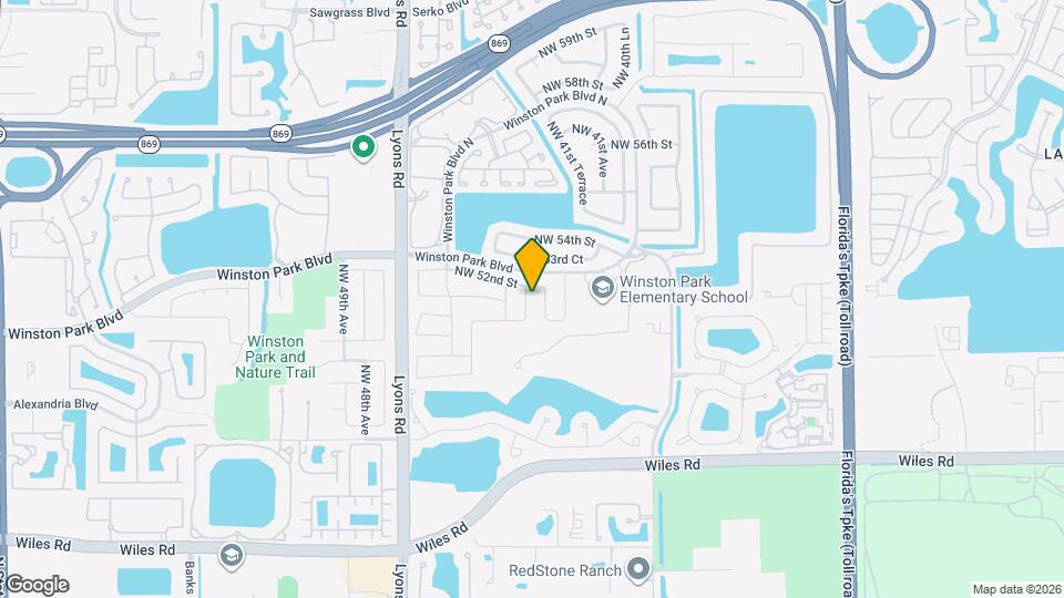 5142 NW 43rd Ave Map and Location Details