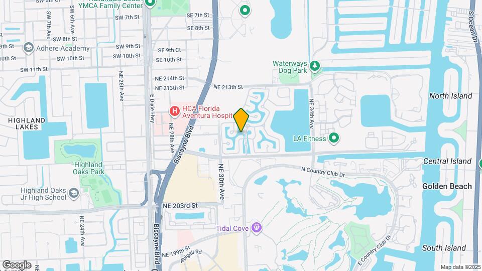 3085 NE 208th Terrace Map and Location Details