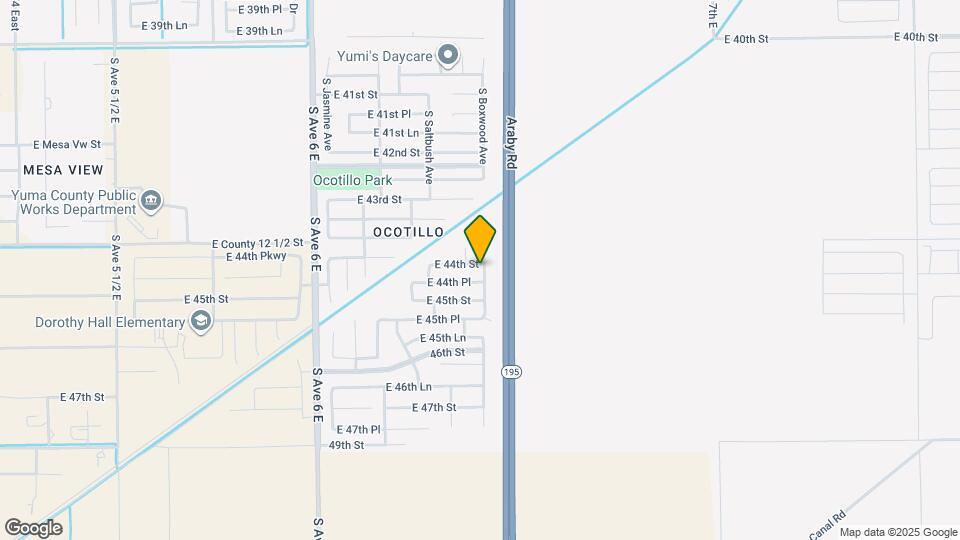 7649 E 44th St Mapa y Detalles de la Ubicación