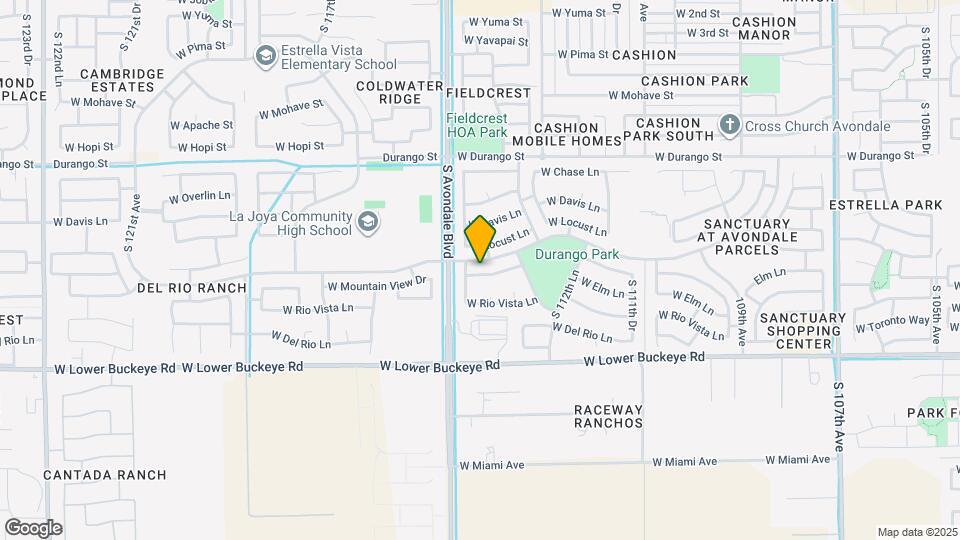 11418 W Mountain View Dr Map and Location Details