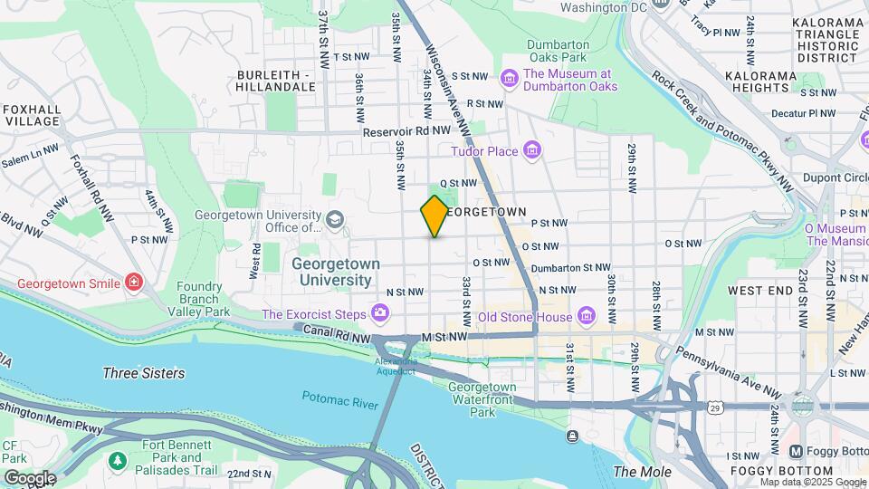 1423 34th St NW Map and Location Details