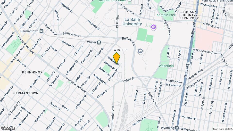 4934 Rubicam St, Unit 1 Map and Location Details