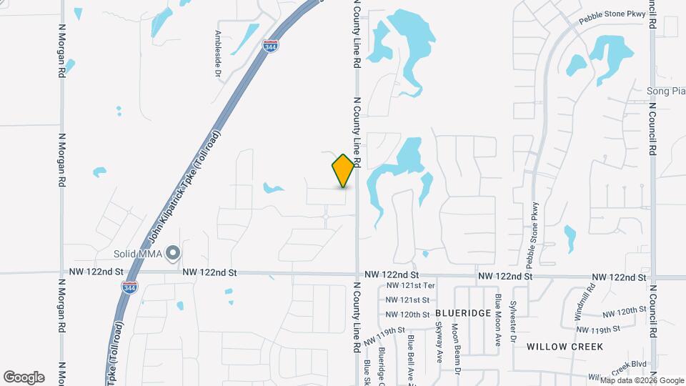 9004 NW 127th St Map and Location Details