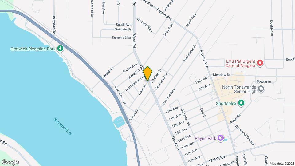 131 Allen St Map and Location Details