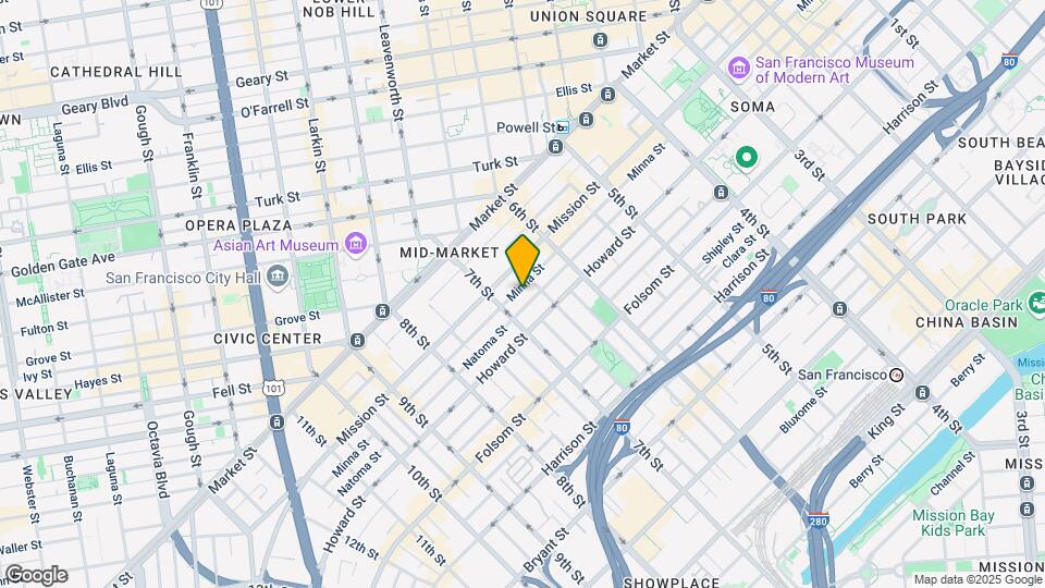 569-571 Minna St Mapa y Detalles de la Ubicación