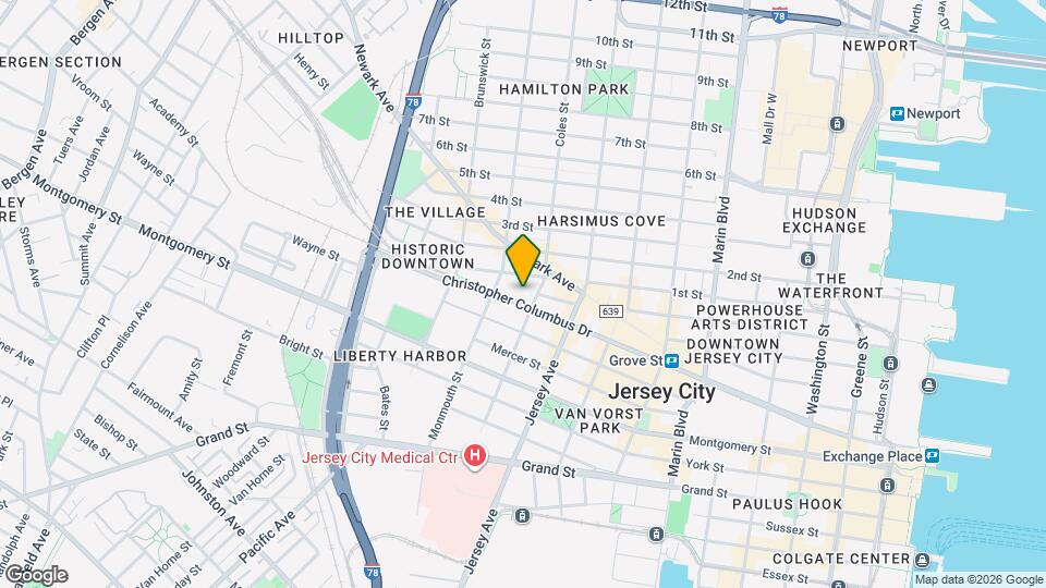 220 Christopher Columbus Dr Map and Location Details