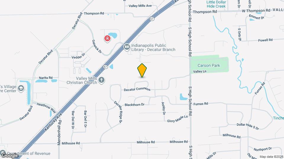 6672 Colleens Way Map and Location Details