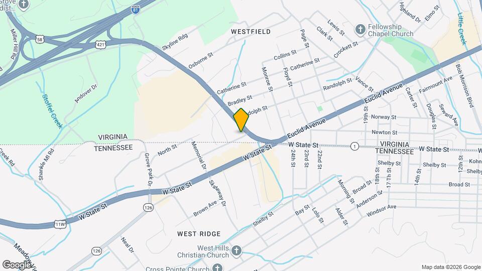 145 Midway St Map and Location Details