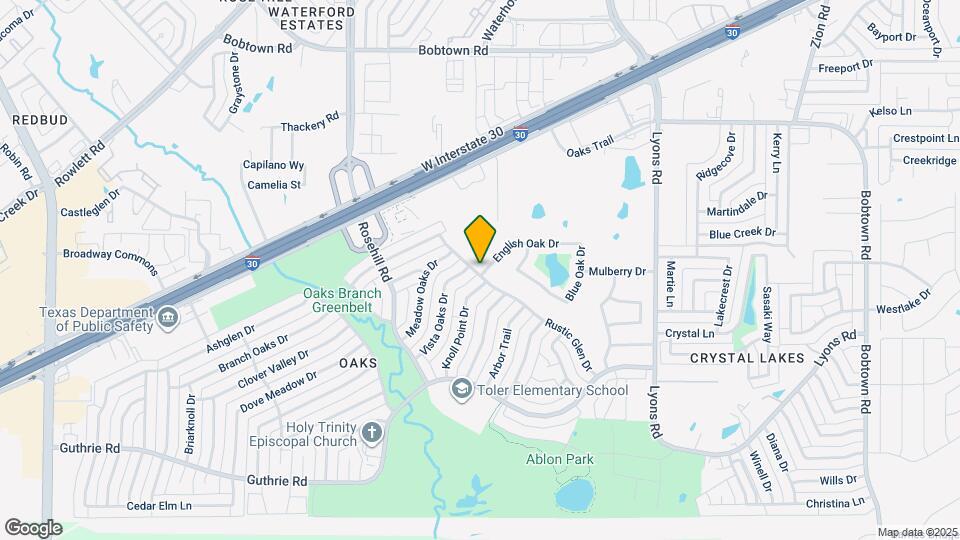 3601 English Oak Dr Map and Location Details