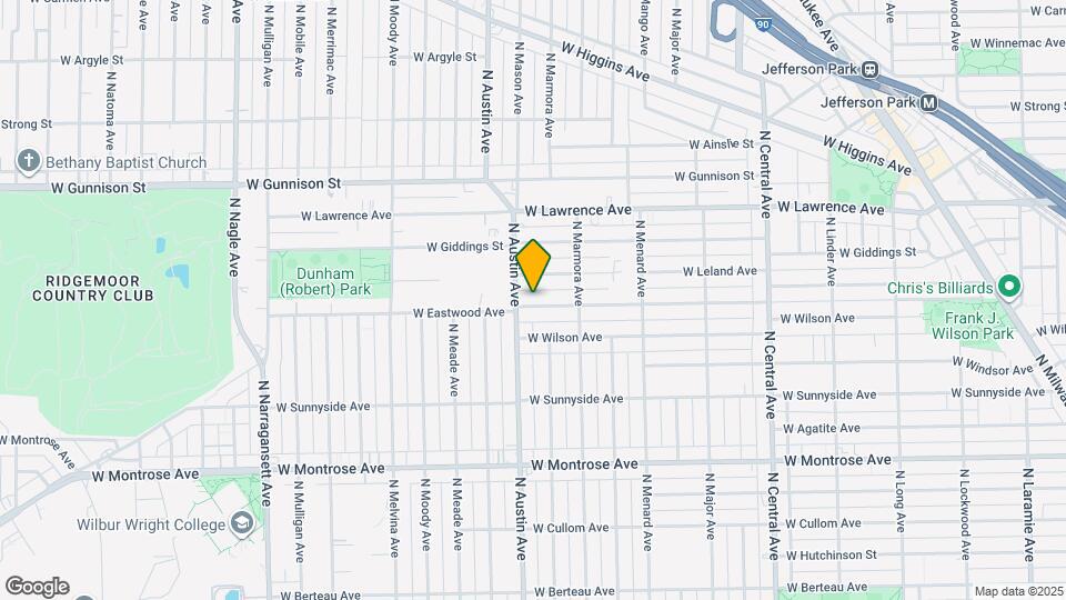 5942 W Eastwood Ave Map and Location Details