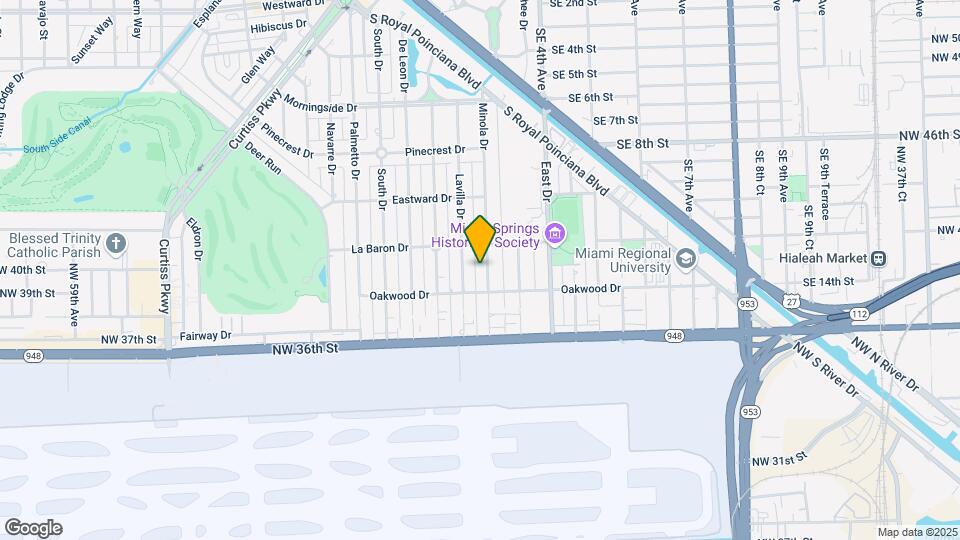 540 Minola Dr, Unit 3 Map and Location Details