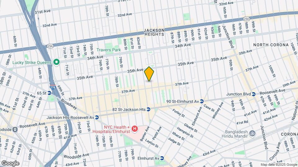 35-54 83rd St Mapa y Detalles de la Ubicación