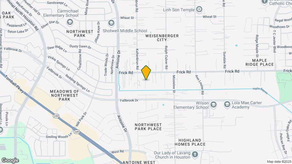 3357 Frick Rd Map and Location Details