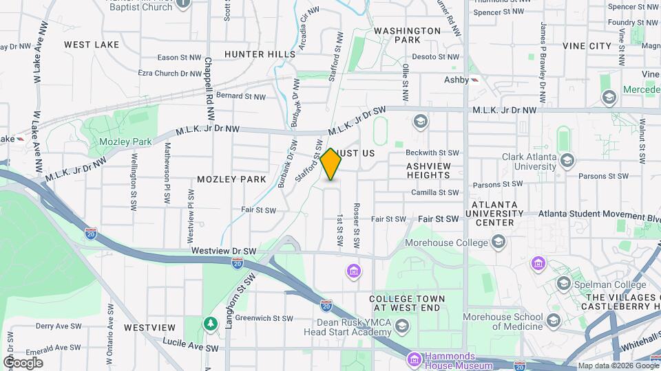 1173 Fenwood St SW Map and Location Details