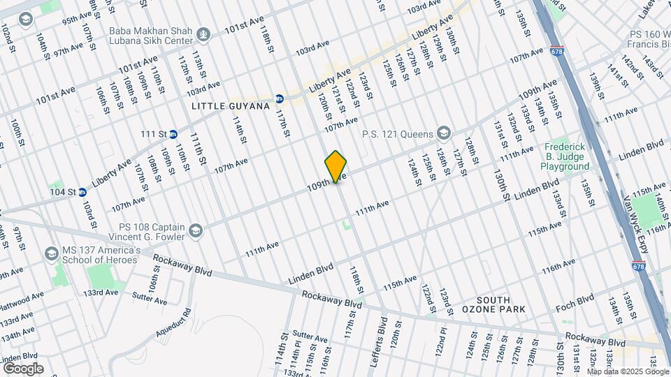 10910A Lefferts Blvd Map and Location Details