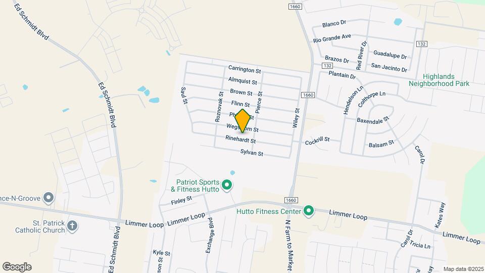 208 Rinehardt St Map and Location Details