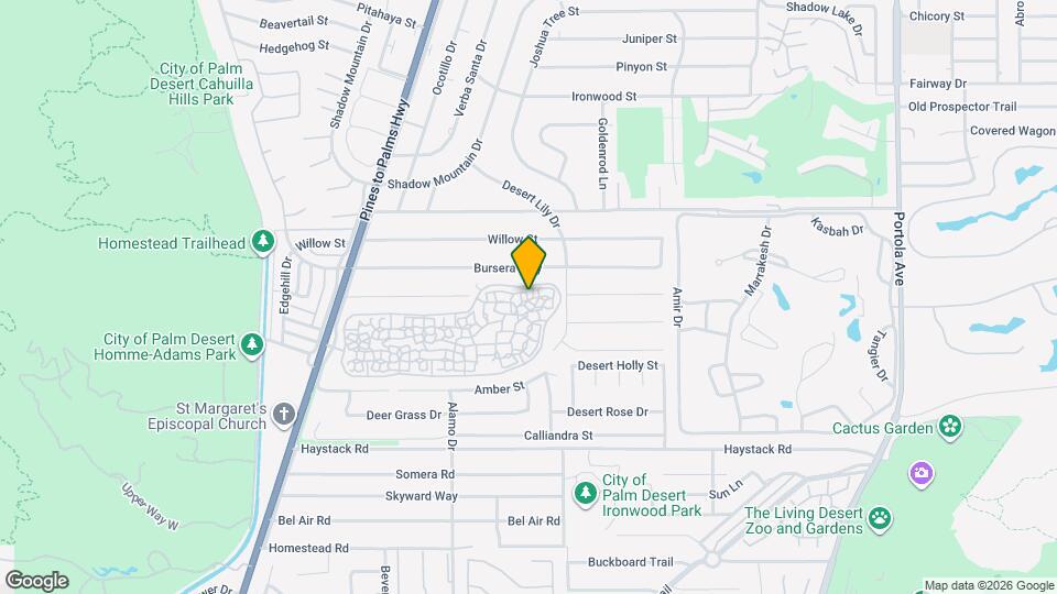 73195 Rod Laver Ln Map and Location Details