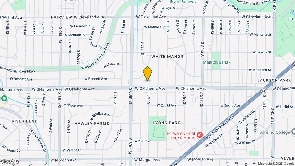 5702 W Oklahoma Ave, Unit 5702 Map and Location Details