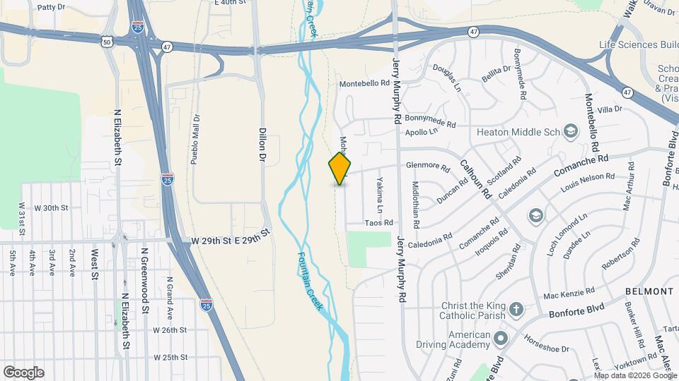 1819 Mohawk Rd Map and Location Details