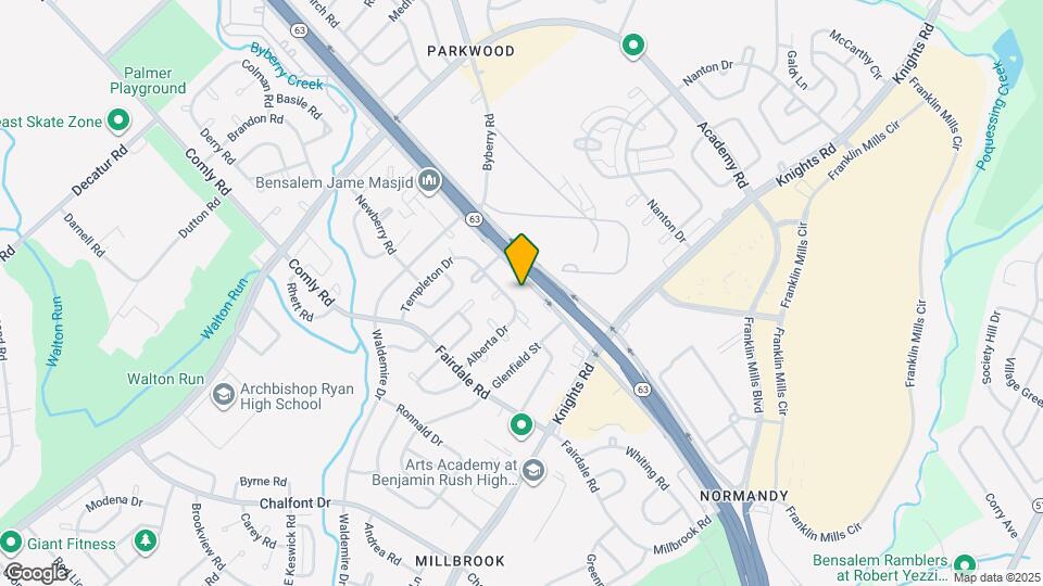 3850 Woodhaven Rd Map and Location Details