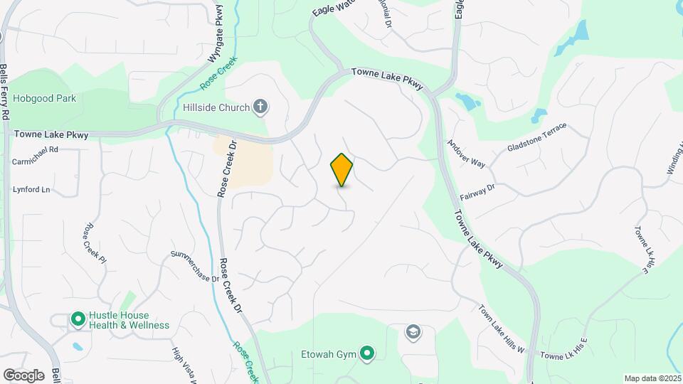 2207 Lullwater Dr Map and Location Details