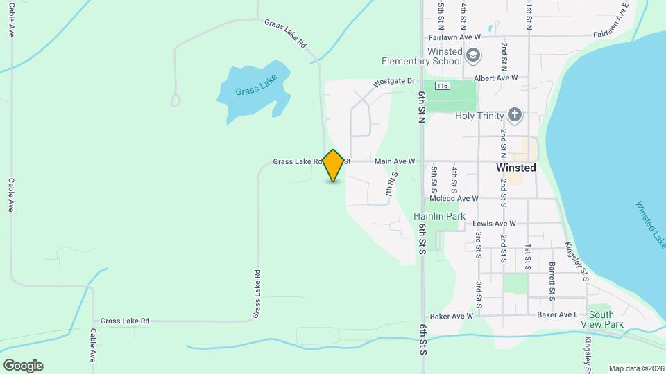 Winsted Fields Mapa y Detalles de la Ubicación