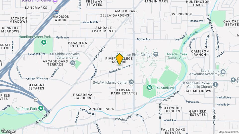 4749 Orange Grove Ave Mapa y Detalles de la Ubicación