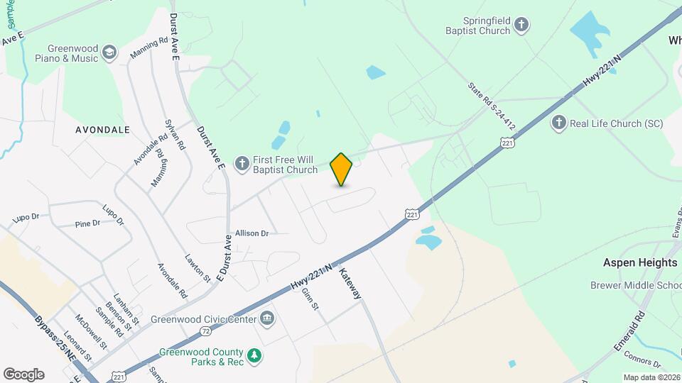 309 Tolbert Dr Mapa y Detalles de la Ubicación