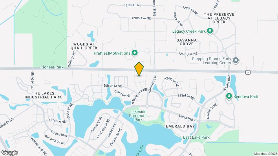 12450 Flanders Ct NE, Unit Unit C Map and Location Details