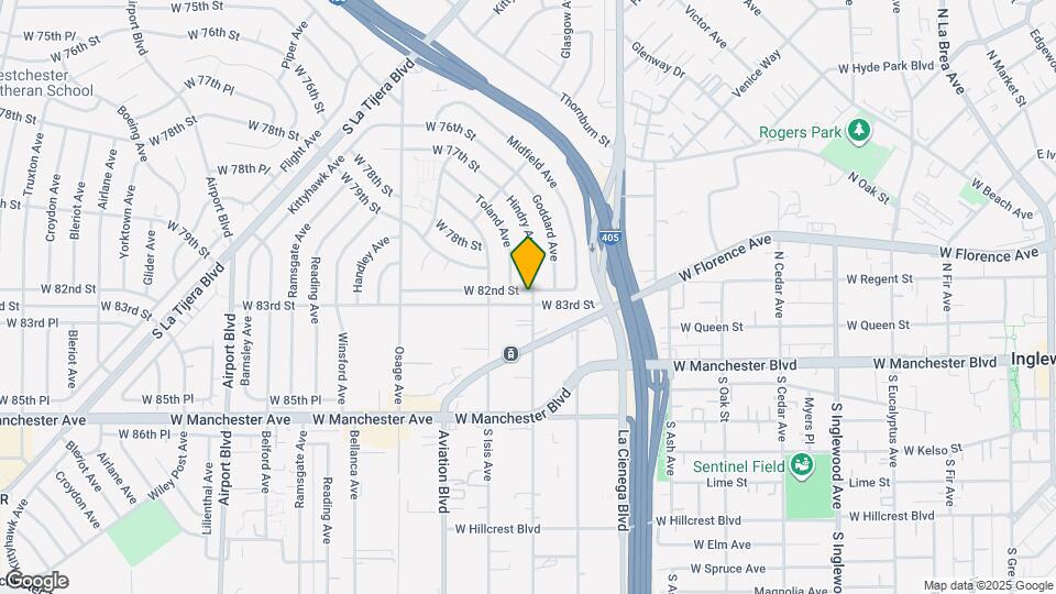 5400 W 82nd St Map and Location Details