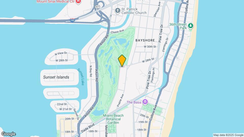 2489 Meridian Ave Map and Location Details