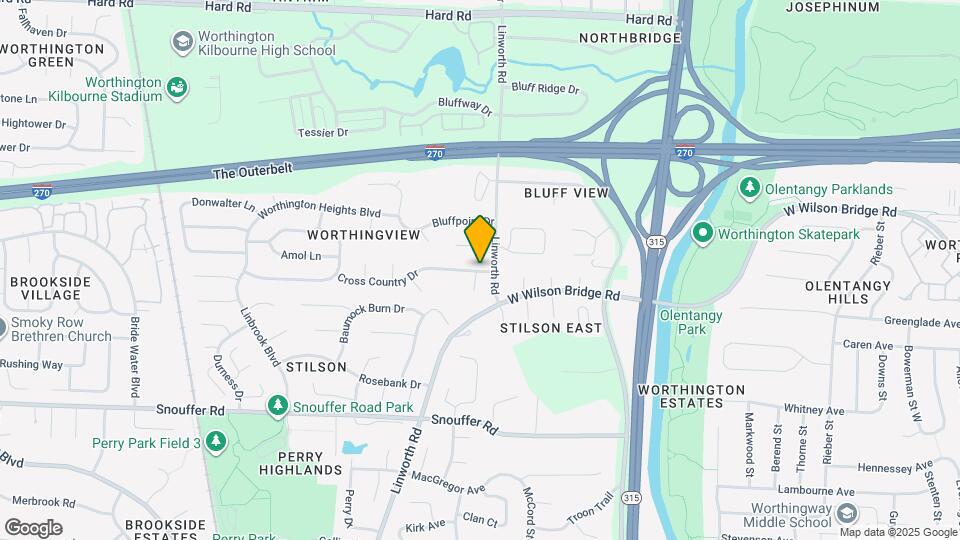 955 Cross Country Dr Map and Location Details