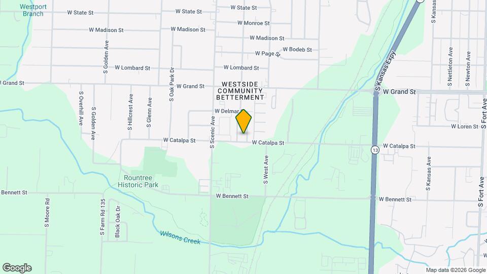 1143 S Brown Ave Mapa y Detalles de la Ubicación