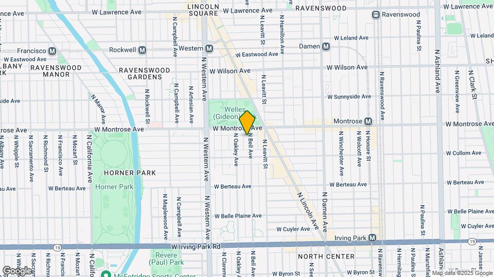 4340 N Bell Ave Map and Location Details