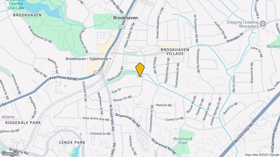 1363 Sylvan Cir NE Map and Location Details