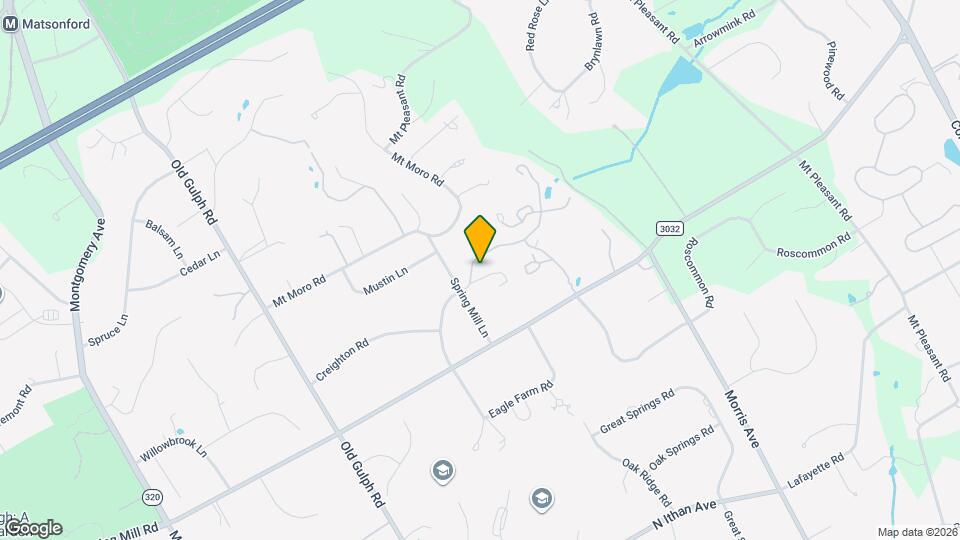 707 Canterbury Ln Map and Location Details