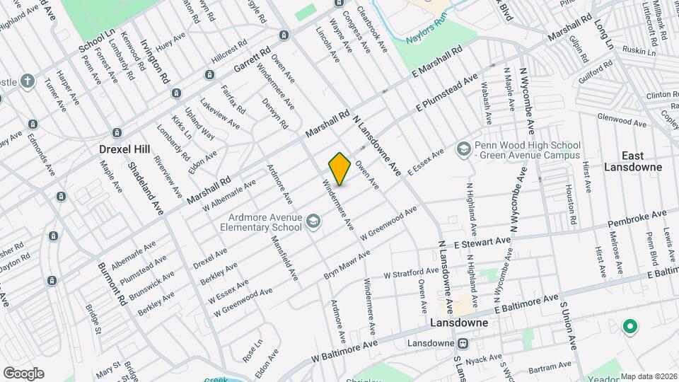 74 Drexel Ave Map and Location Details