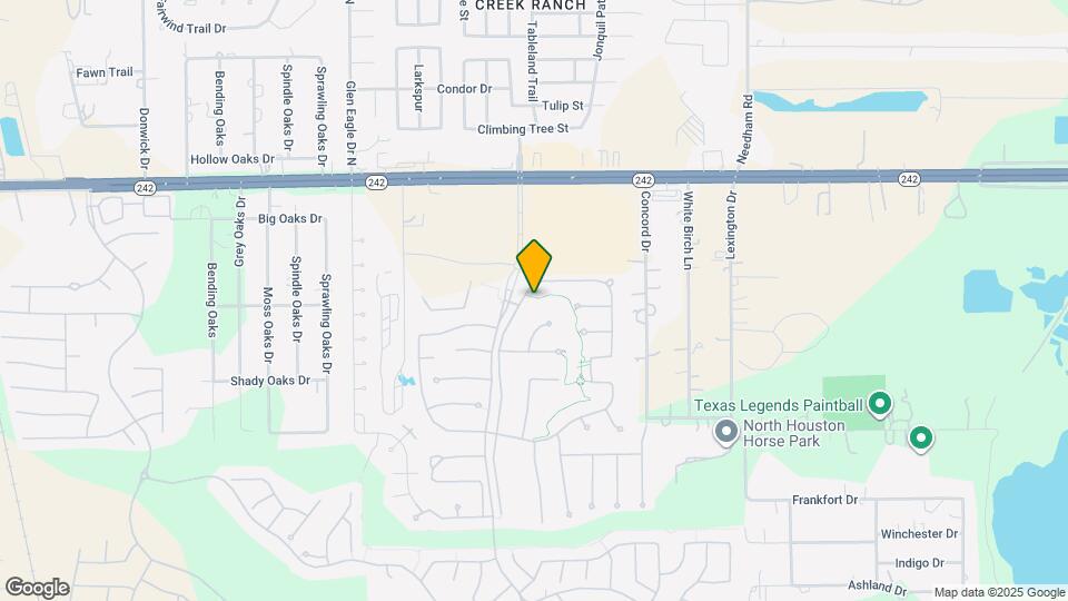 9821 Rhea Ct Map and Location Details