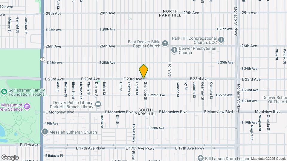 5224-5226 E 23rd Ave Map and Location Details