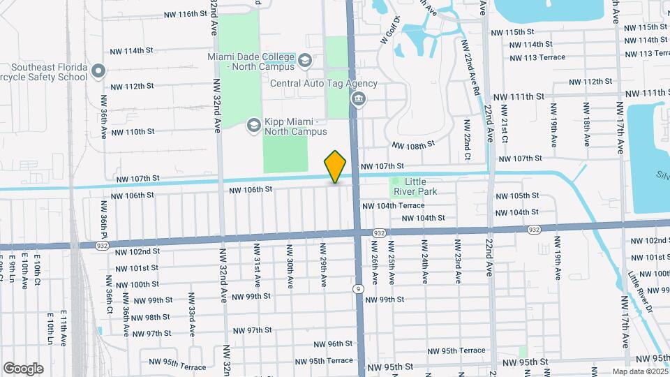 10540 NW 28th Ave Map and Location Details