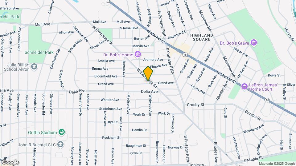 936 Exchange St Mapa y Detalles de la Ubicación
