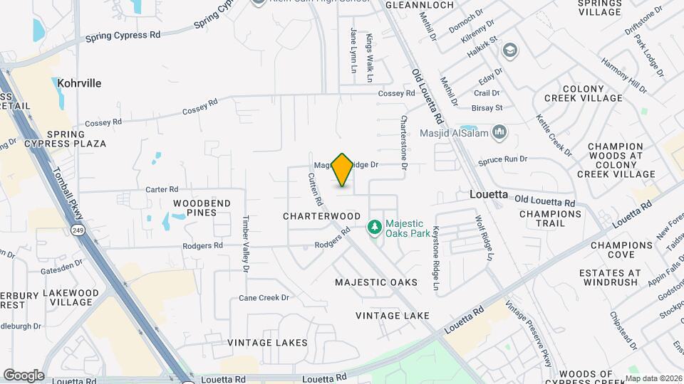 9614 Charter Ridge Dr Map and Location Details