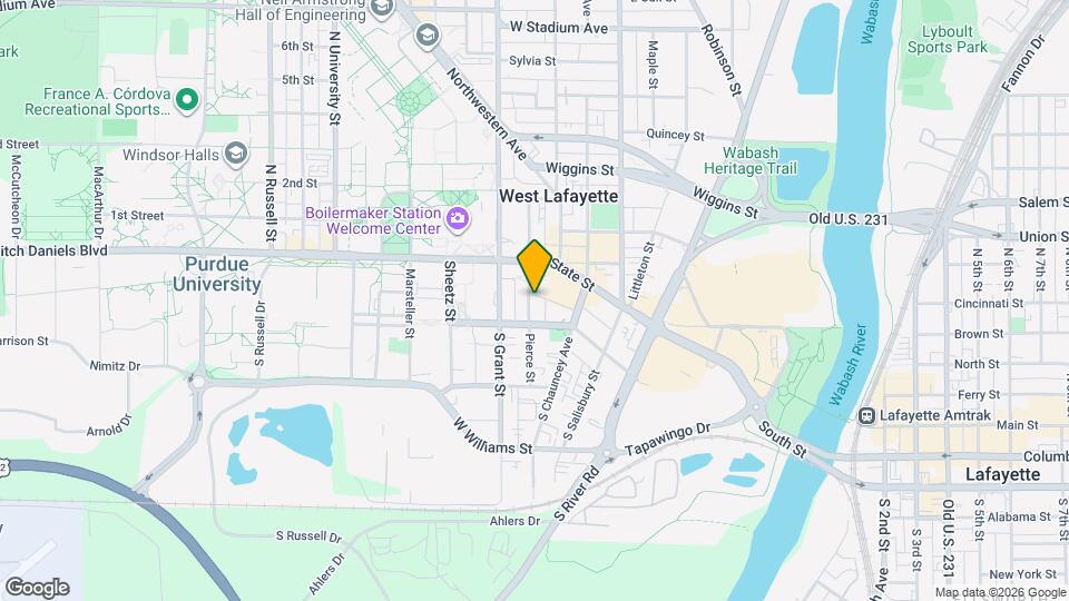 Pierce Street Villa Apartments and Nearby West Lafayette Apartments For