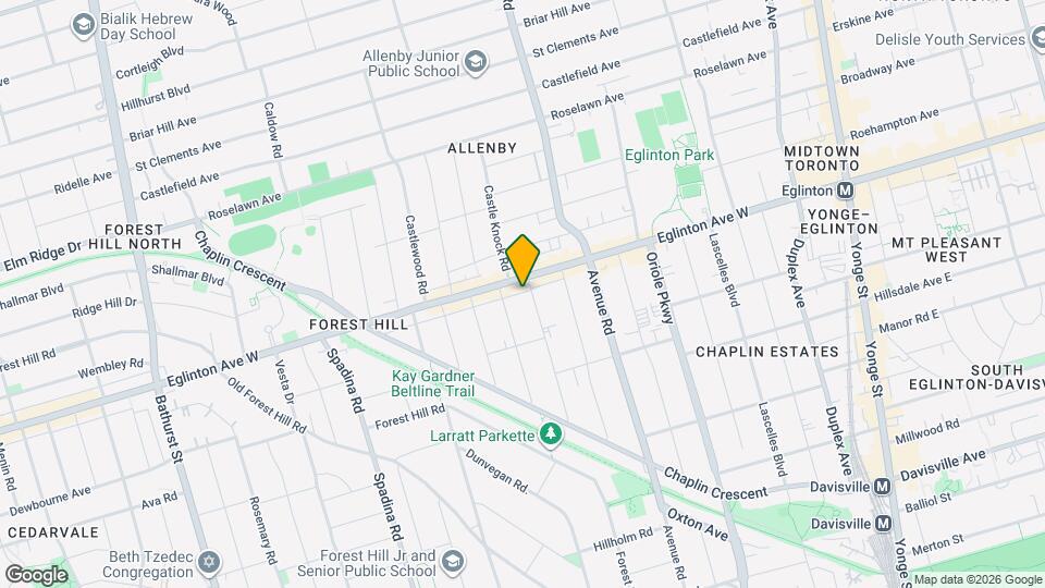 62 Elmsthorpe Ave Map and Location Details