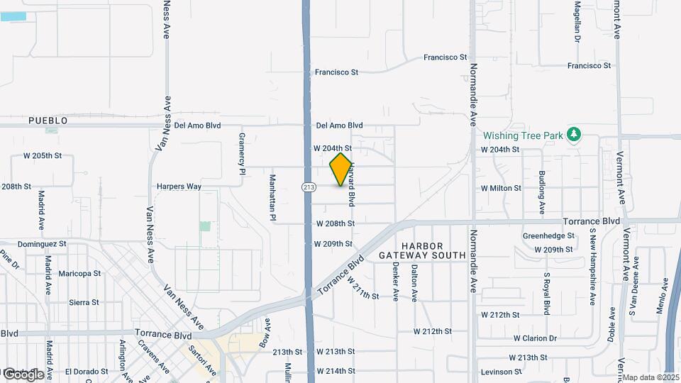 1616 W 206th St Map and Location Details