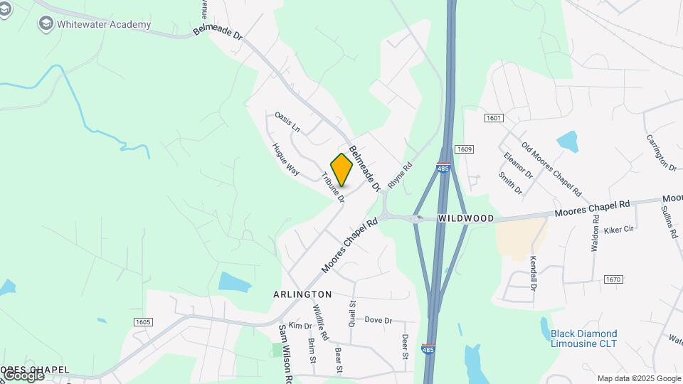 414 Tribune Dr Map and Location Details